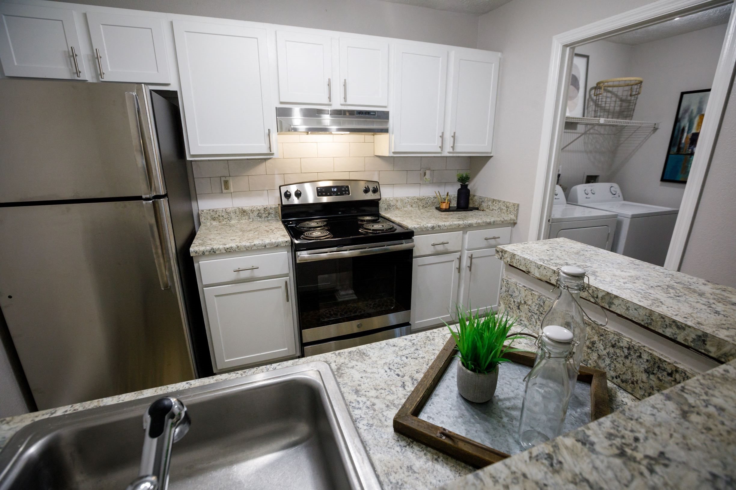 Renovated Kitchen at The Avenues of North Decatur in Decatur, GA.